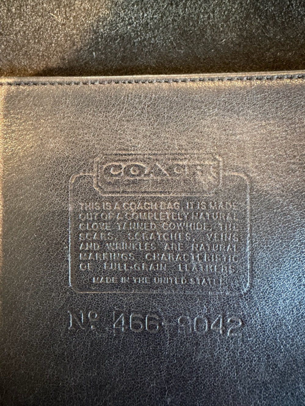 Vintage Coach 80’s - 9730 Shoulder Sac Bag - Picture 6 of 17